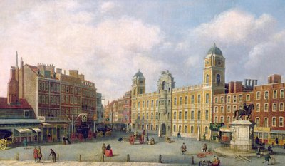 Pohled na Northumberland House, c.1770 od William James