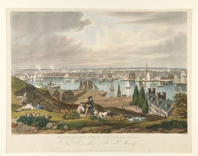 Baltimore z Federal Hill od William James Bennett