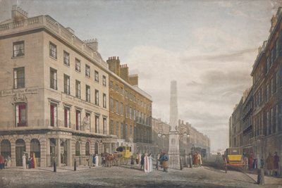 New Bridge Street, City of London, 1809 od William James Bennett
