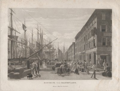South St. z Maiden Lane, 1834. od William James Bennett