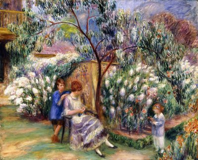 Na zahradě od William James Glackens