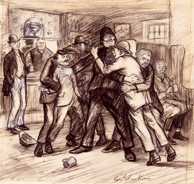 Trvalo nám čtyři, než jsme je drželi od sebe od William James Glackens