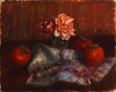 Růže a tomel od William James Glackens