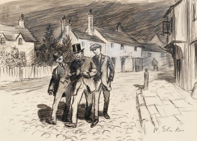 Pak jsme všichni šli domů od William James Glackens