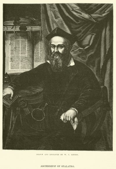 Arcibiskup ze Spalatro od William James Linton
