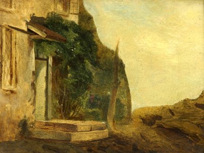 A Cottage Doorway (olej na panelu) od William James Muller