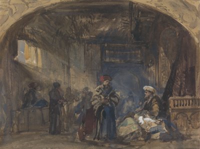 Káhirský bazar od William James Muller