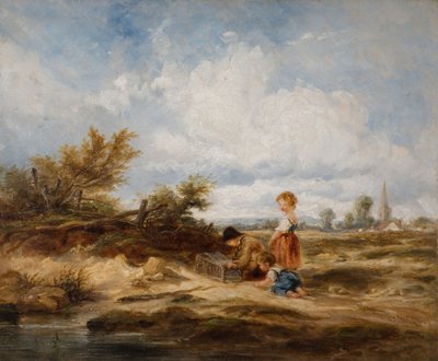 Hampstead Heath - The Bird Past, 1845. od William James Muller