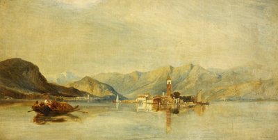 Lago Maggiore a Isola Bella (olej na plátně) od William James Muller
