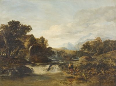 Pandy Mill, Severní Wales od William James Muller
