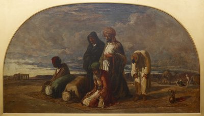 Modlitby v poušti, 1840-1849. od William James Muller