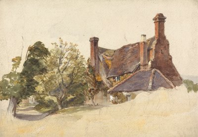 Studie chaty u pruhu od William James Muller