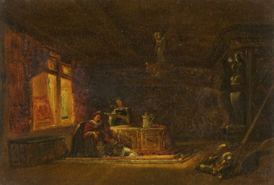 Baronský sál (olej na plátně) od William James Muller