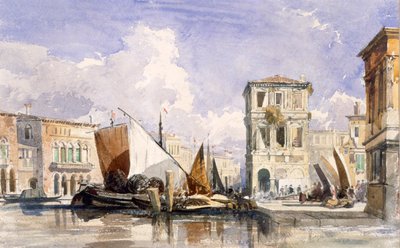 Benátky, c1834. od William James Muller