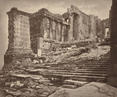 Propylaea z jihozápadu od William James Stillman