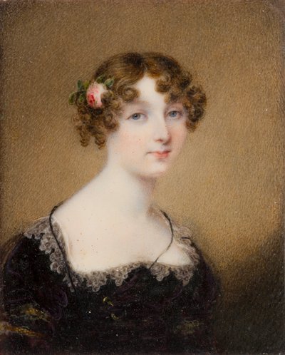 Portrét lady Lucy Whitmore, rozené Bridgemanové (1792-1840), kolem 1812-40 (olej a plátno) od William John Newton