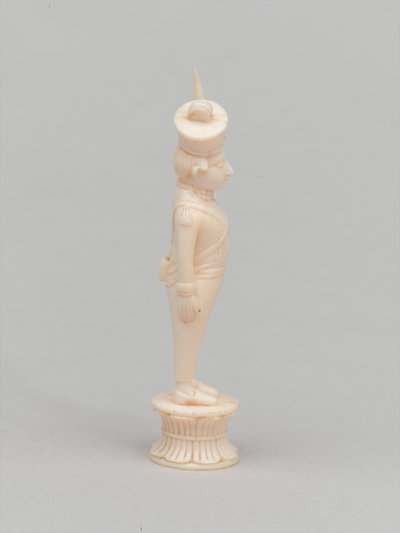 Bílý pěšec, šachová figurka, Indie od William John Roffe