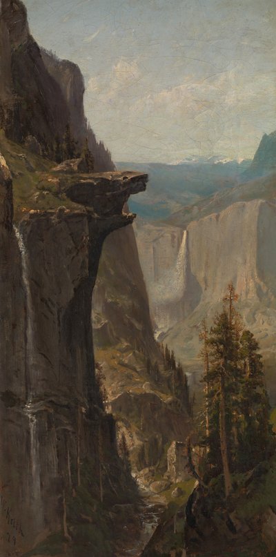 Yosemitské vodopády z Glacier Point, 1879. od William Keith