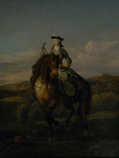 Jezdecký portrét Charlotte Boyle, markýza z Hartingtonu od William Kent