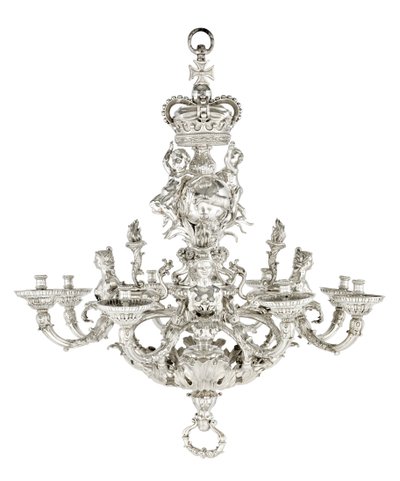 Givenchy Royal Hanover Lustr, 1736 od William Kent