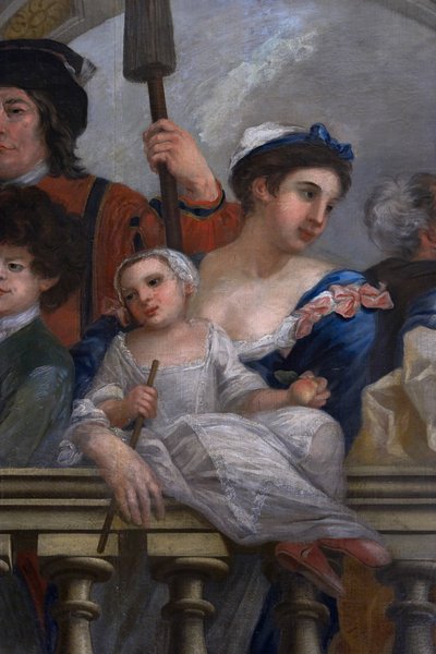 Královské schodiště, Kensingtonský palác, Londýn od William Kent