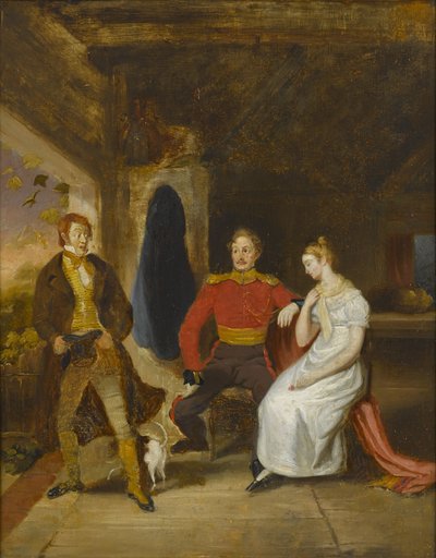 The Surprise (olej na panelu) od William Kidd