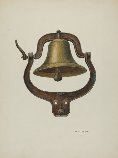 Dinner Bell, 1940. od William Kieckhofel