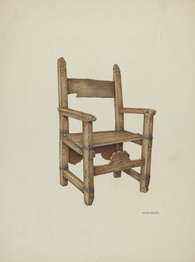 Židle Sanctuary, 1941. od William Kieckhofel