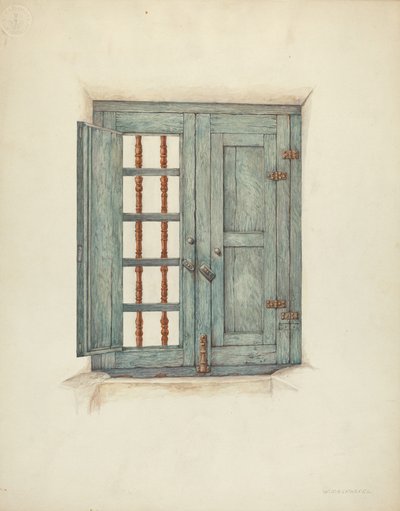 okenice a detaily, c. 1939. od William Kieckhofel