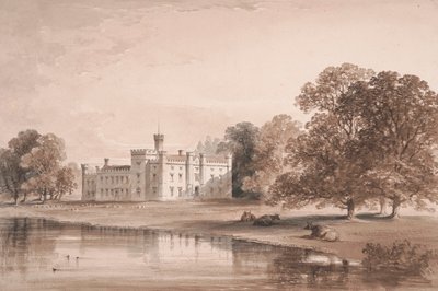 Chiddingstone Place, Pohled z jezera od William Knight