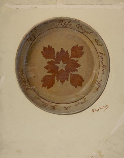 Pa Německý pokrm, c. 1936. od William L Antrim