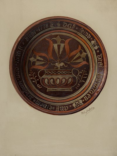 Pa Německý pokrm, c. 1937. od William L Antrim