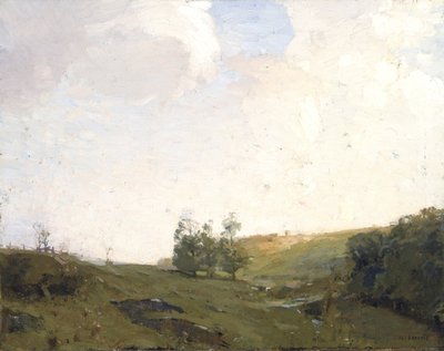 Tři stromy, konec 19.-začátek 20. století. od William Langson Lathrop