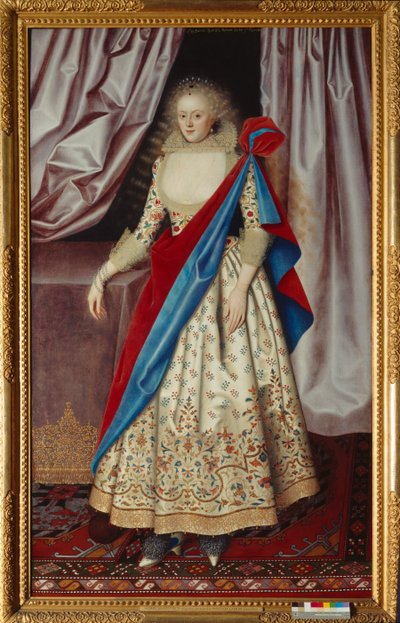 Lady Isabella Rich c.1615 (olej na plátně) od William Larkin