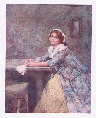 Jeho krásná dcera, krásnější v jejích slzách (barva litho) od William Lee Hankey
