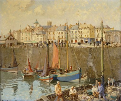 Quai, Dieppe od William Lee Hankey