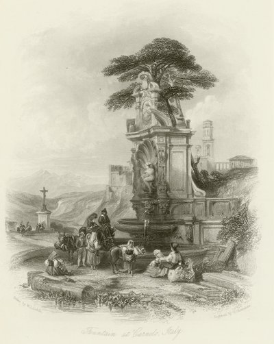 Fontána v Carnelo od William Leighton Leitch