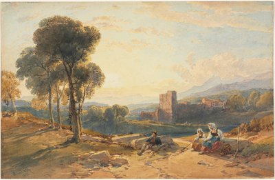 Krajina, Itálie od William Leighton Leitch