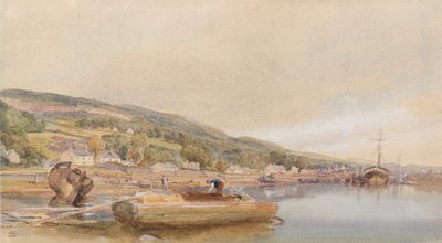 Na Clyde poblíž Bowlingu od William Leighton Leitch