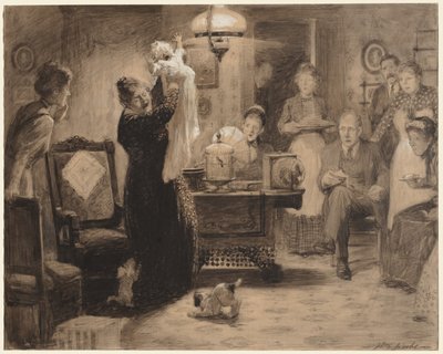 Náčrt k ilustraci Stacionární dítě, 1912. od William Leroy Jacobs