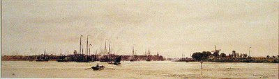 Dordrecht (akvarel na papíře) od William Lionel Wyllie