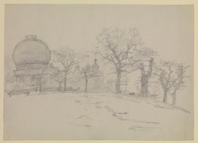 Greenwich (Královská observatoř) od William Lionel Wyllie