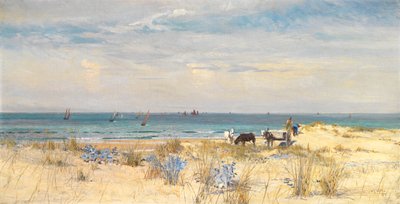 Sklizeň země a moře, 1873 od William Lionel Wyllie