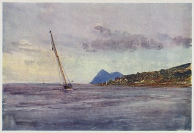 Ostrov Holy Island, Arran od William Lionel Wyllie