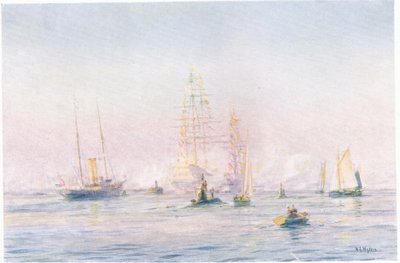 Portsmouth Harbour 1912, 1915 od William Lionel Wyllie