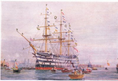 výročí Trafalgaru od William Lionel Wyllie