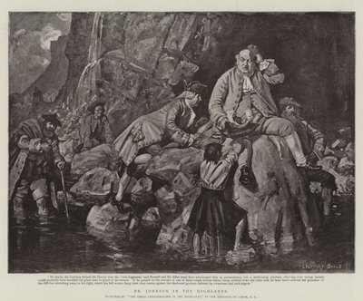 Dr Johnson na Vysočině od William Lockhart Bogle