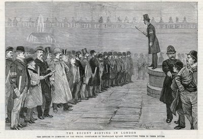 Nedávné nepokoje v Londýně od William Lockhart Bogle