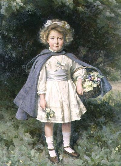 Portrét Patricie Anley od William Logsdail