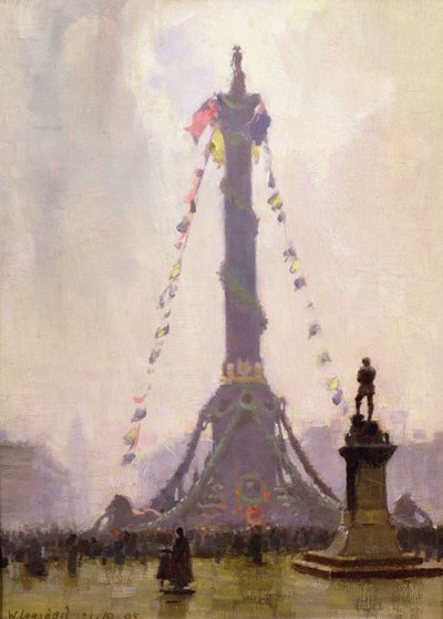 Trafalgarský den od William Logsdail